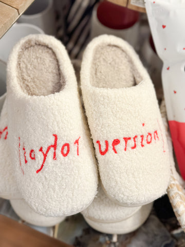 Taylor’s Version Slippers