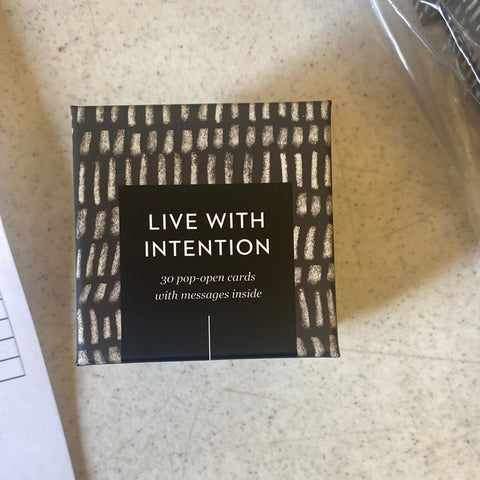 Live With Intention Pop Up Cards