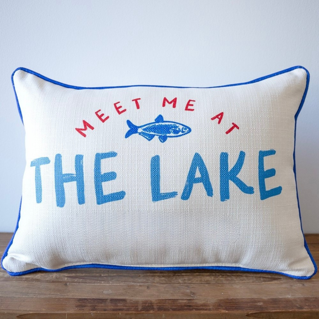 Meet Me at the Lake Pillow