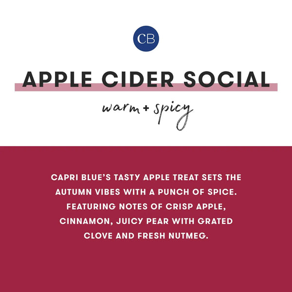Glimmer Apple Cider Social 19oz Candle