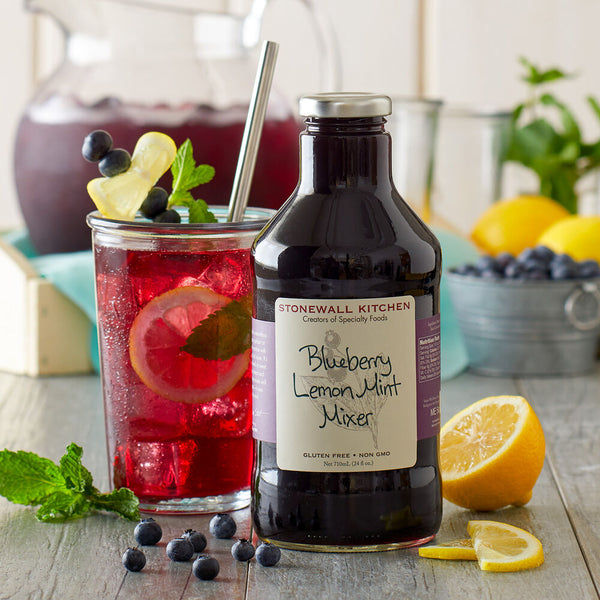 Blueberry Lemon Mint Mixer 24oz