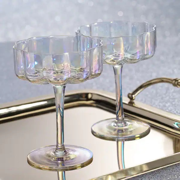 Rocco Handblown Coupe Glass - Luster