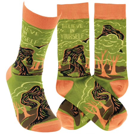"Believe in Yourself" - Crew Socks
