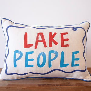 Lake People Pillow