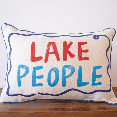Lake People Pillow