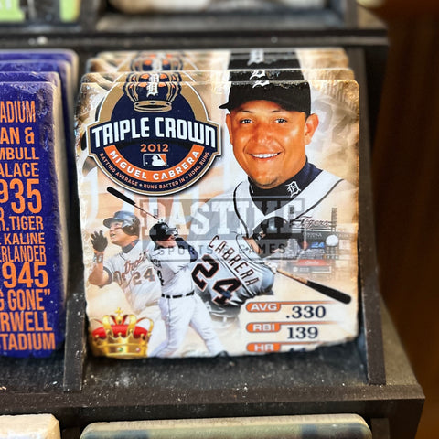 2012 Triple Crown Miguel Cabrera Coaster