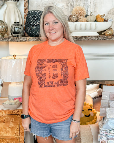 Detroit Tigers Tee - Orange