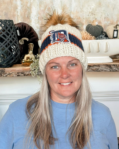 Detroit Tigers Knit Hat
