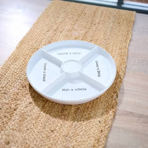 Light Up Sitter Divided Serving Tray