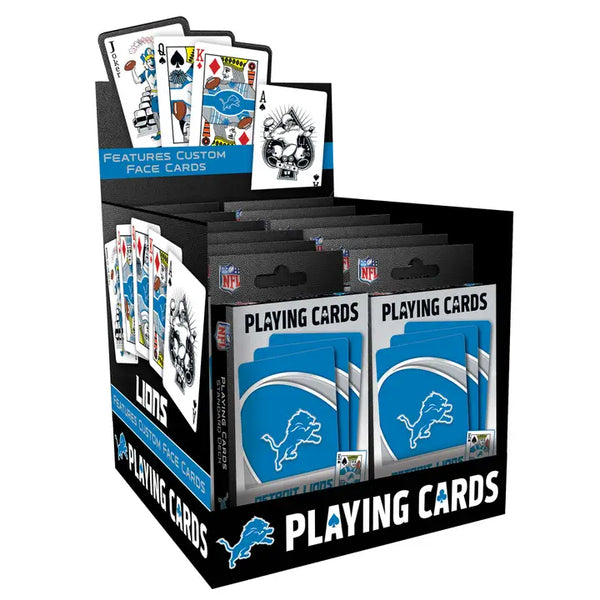 Detroit Lions- Playing Cards