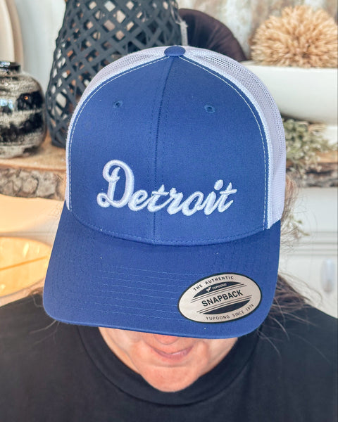 Detroit Hat - Blue