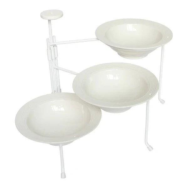 NORA FLEMING | Round Triple Tier Stand