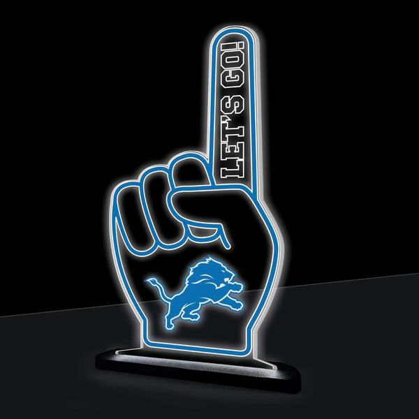 Detroit Lions LED Foam Finger Desk-light