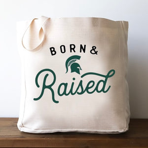 Born & Raised - Spartans Tote