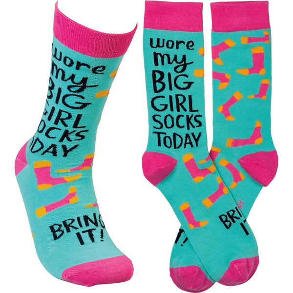 “Wore My Big Girl Socks Today” - Crew Socks