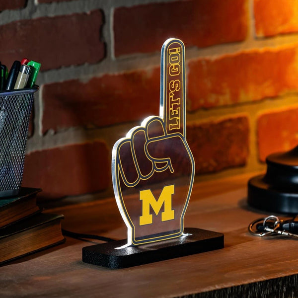 University of Michigan LED Foam Finger Desk-light
