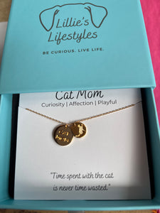 Cat Mom Necklace