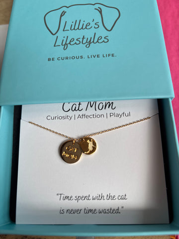 Cat Mom Necklace