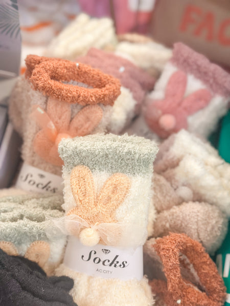 Bunny Fluffy Socks