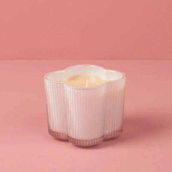Sweet Grace- White Floral Shape