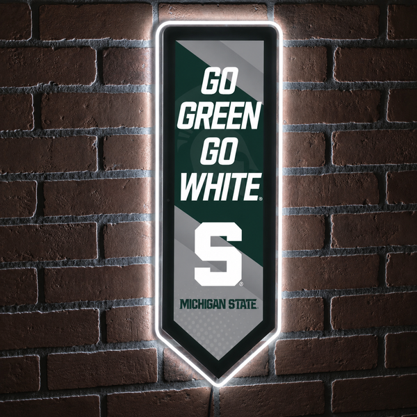 Michigan State University, LED Wall Pennant