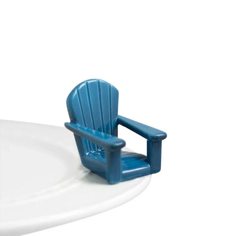 Blue Adirondack Chair Mini - Chillin’ Chair