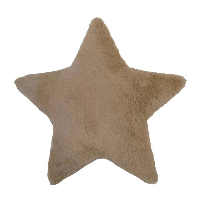 Star Shaped Pillow - Tan