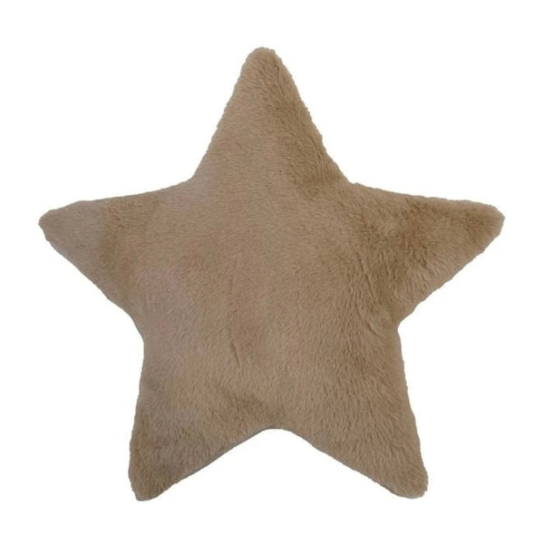 Star Shaped Pillow - Tan