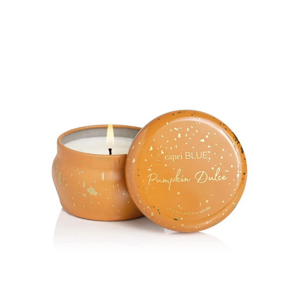 Pumpkin Dulce Glimmer 3oz Mini Tin Candle