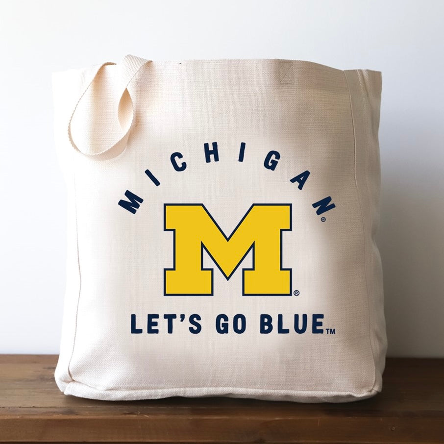 Michigan Let’s Go Blue Tote