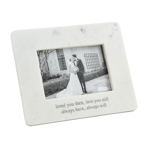Loved You Then, Love You Still Marble Frame