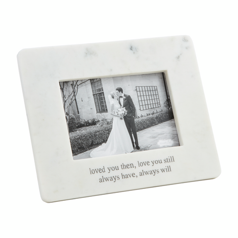 Loved You Then, Love You Still Marble Frame
