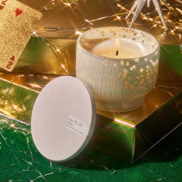 Mercury Etched Volcano Candle