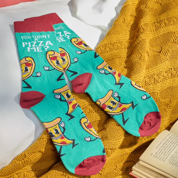 "You Want A Pizza Me?" - Crew Socks