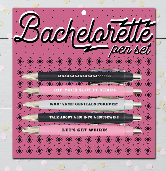 Bachelorette pen set