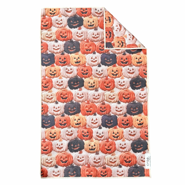 Pumpkin Palooza Double Sided Tea Towel