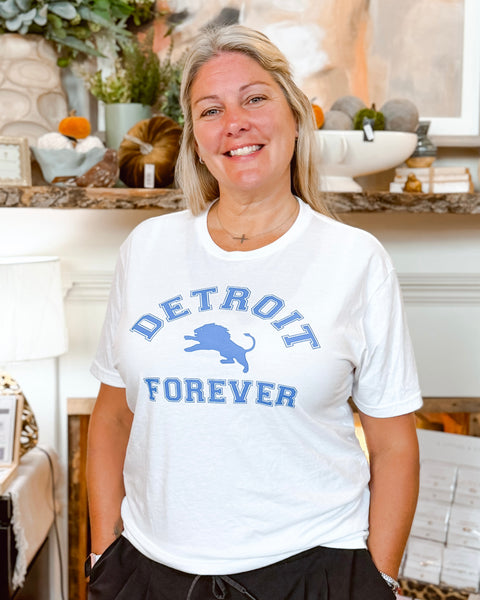 "Detroit Forever" Tee - White