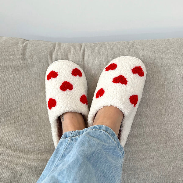 Heart Slippers