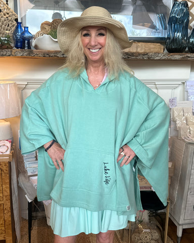 Lake Life Poncho - 4 Assorted Colors