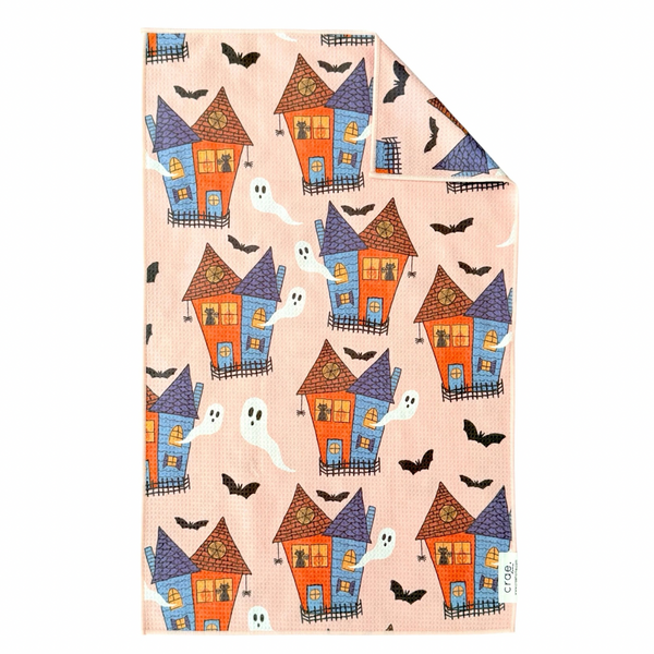 Cursed Cottage Double Sided Tea Towel