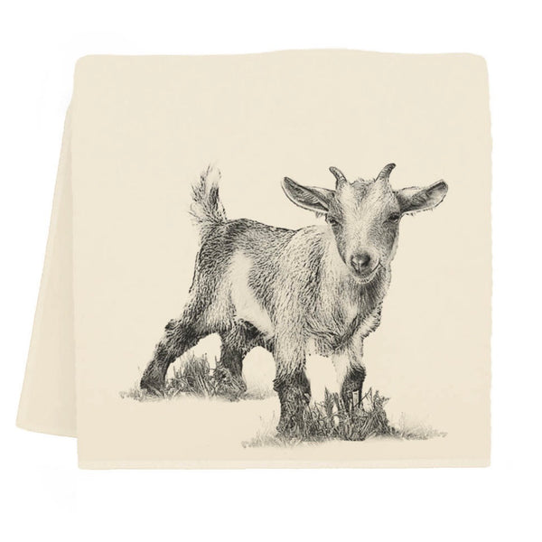Baby Goat #3 Tea Towel