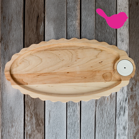 Nora Fleming | Maple Scalloped Anniversary Tray