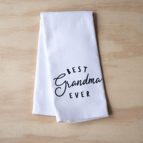 Best Grandma Ever Tea Towel