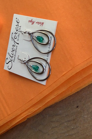 Silver Forest Earring