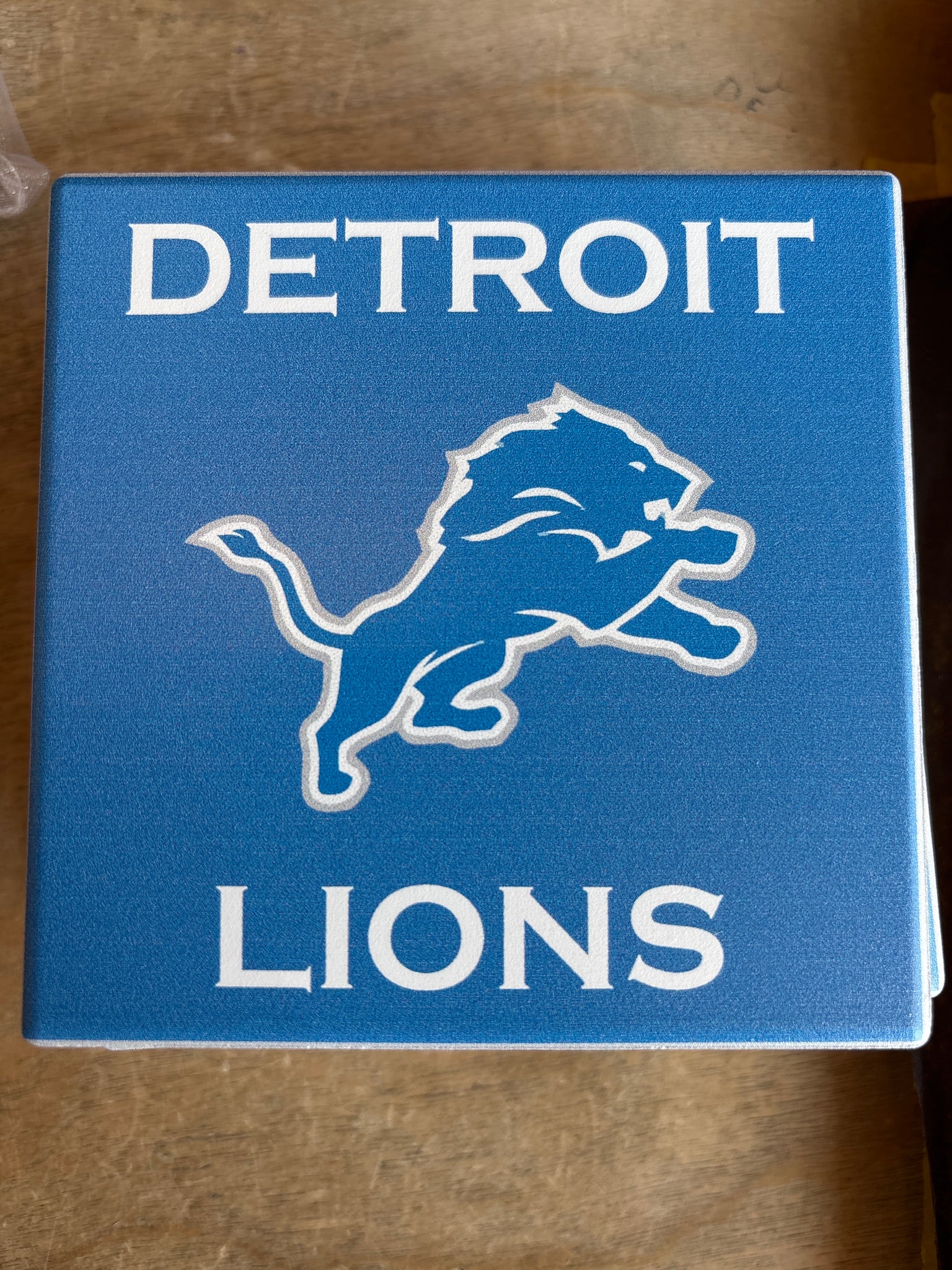 Detroit Lions Coaster