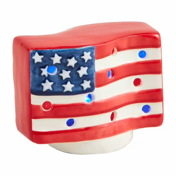 American Flag Light Up Sitter