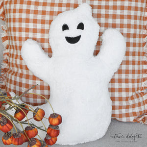 Mini Sherpa Ghost Pillow