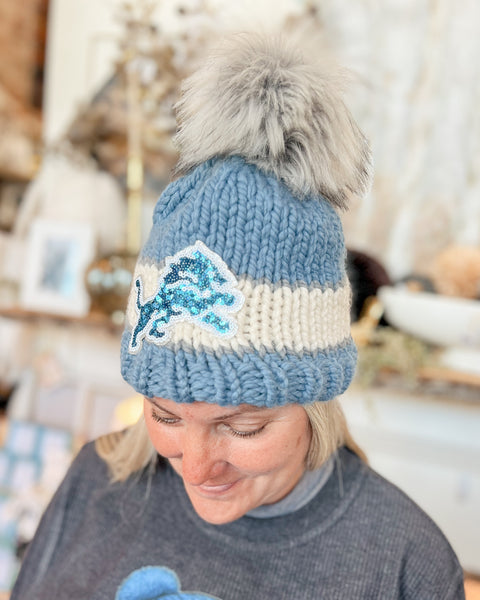 Lions Knit Hat