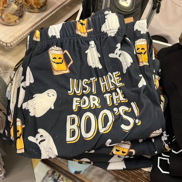 “Just Here for the Boo’s” Pajama Pants