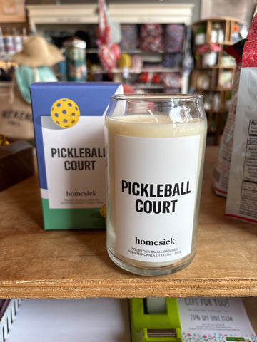 Pickleball Court Candle